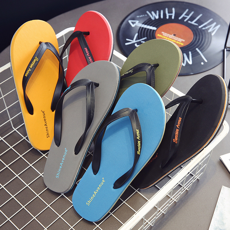 Men flip flops